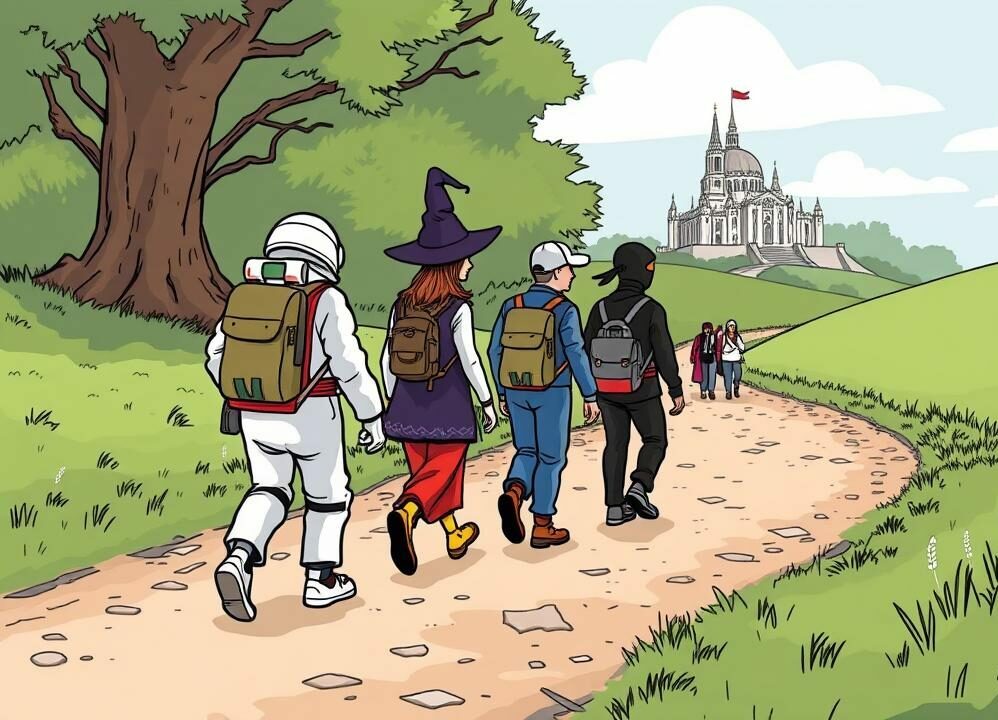Faire le chemin de Compostelle à sa manière