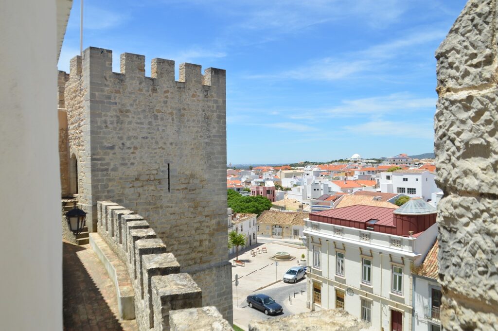 Château de Loulé, sur le Camino Portugués del Sur