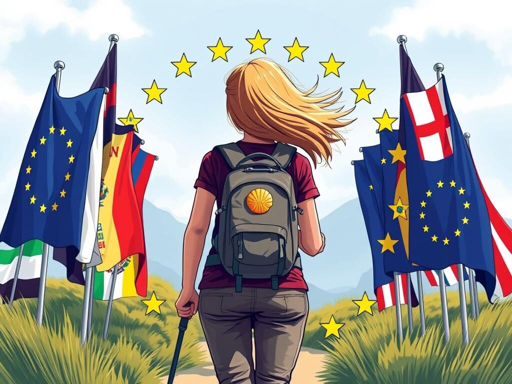 Chemin de Compostelle Europe
