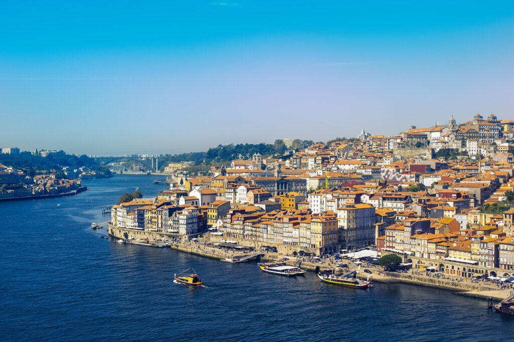 Porto, départ du Camino Portugués da Costa