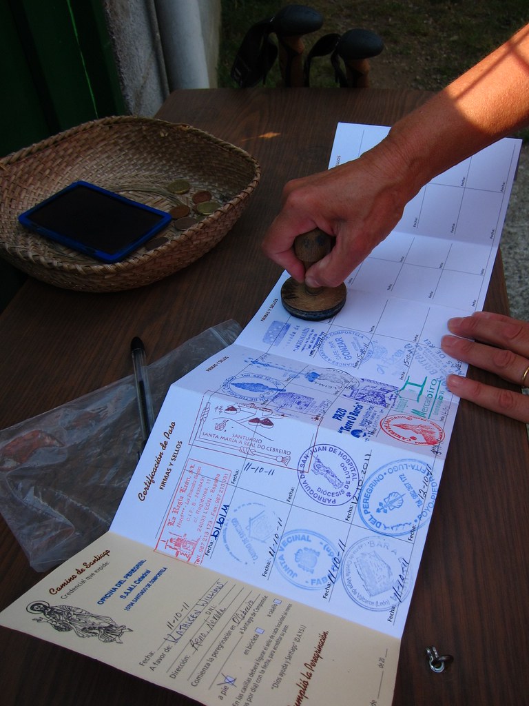 exemple de Crédentiale pour Compostelle